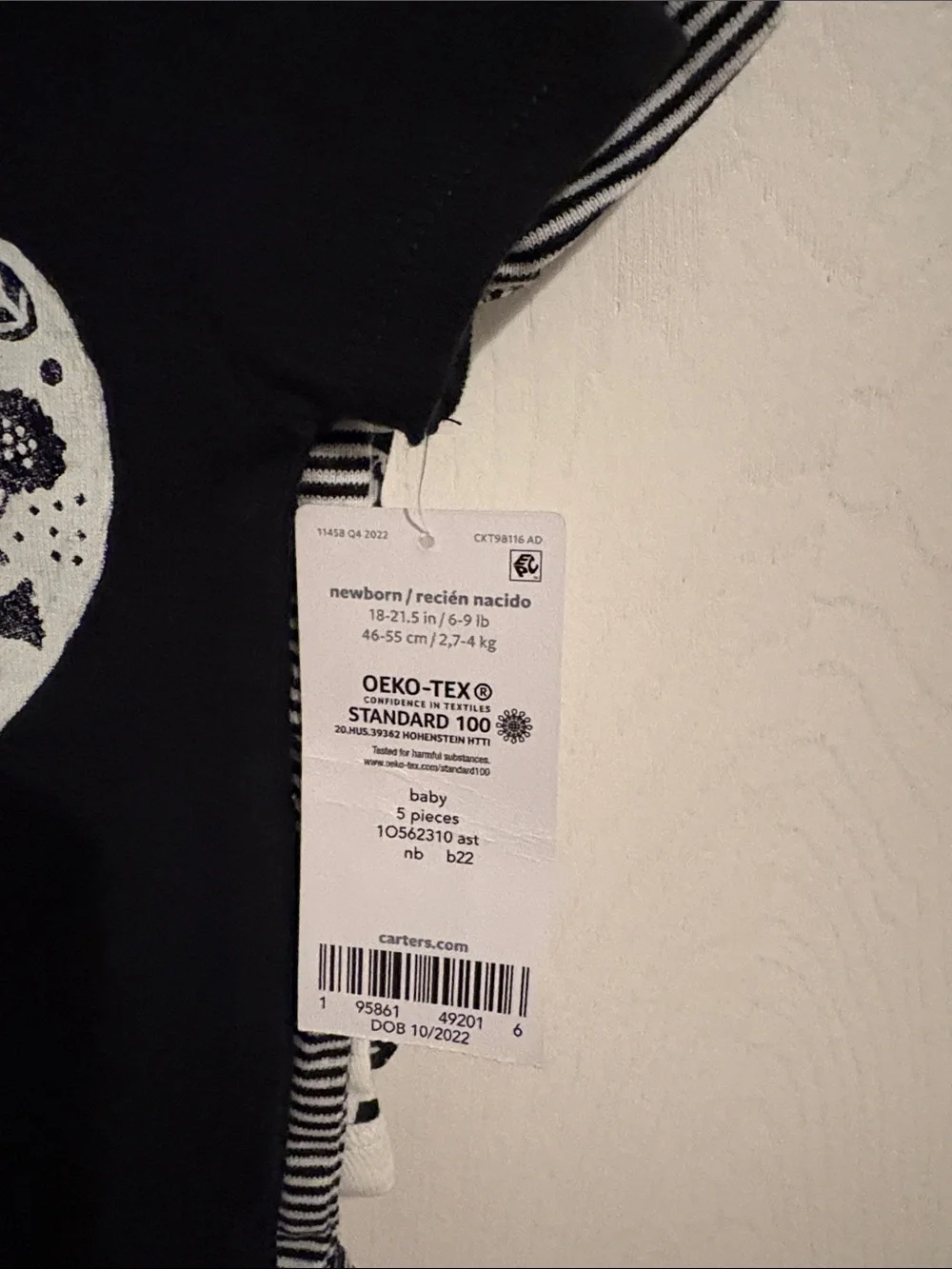 Carters black one